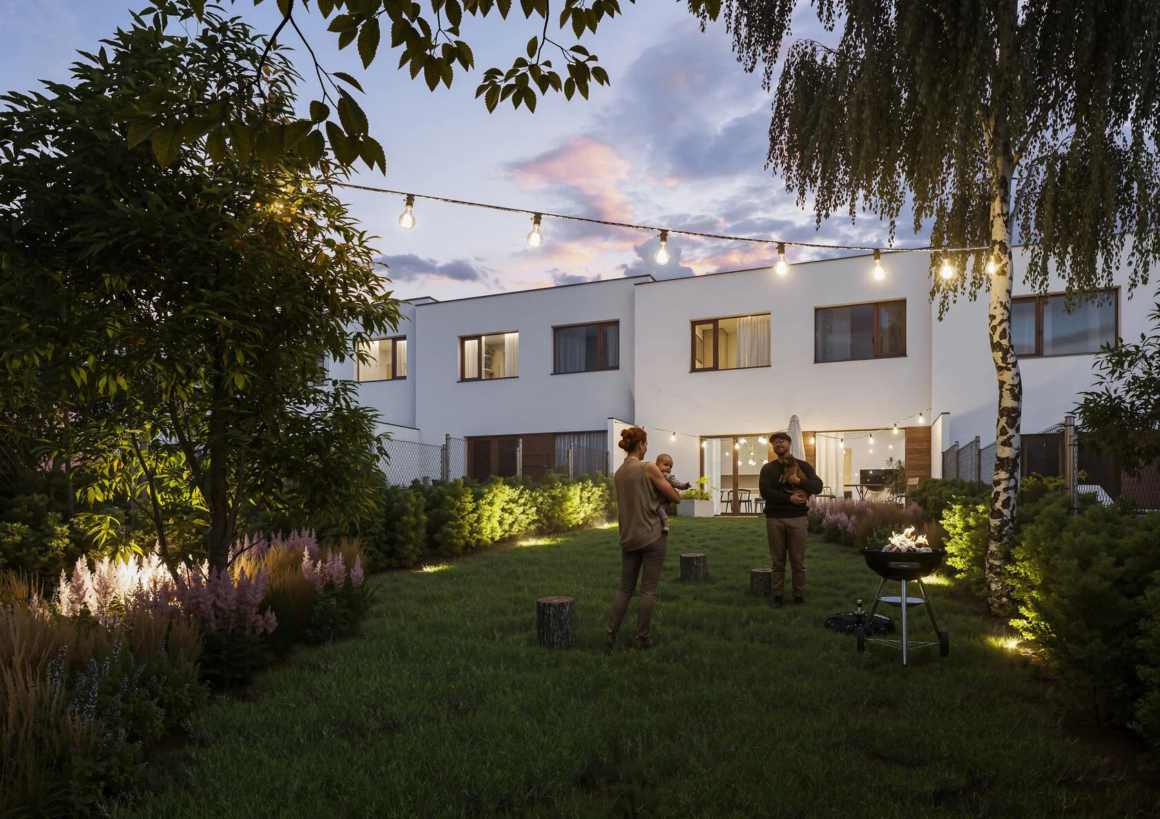 Řadové domy Skalka